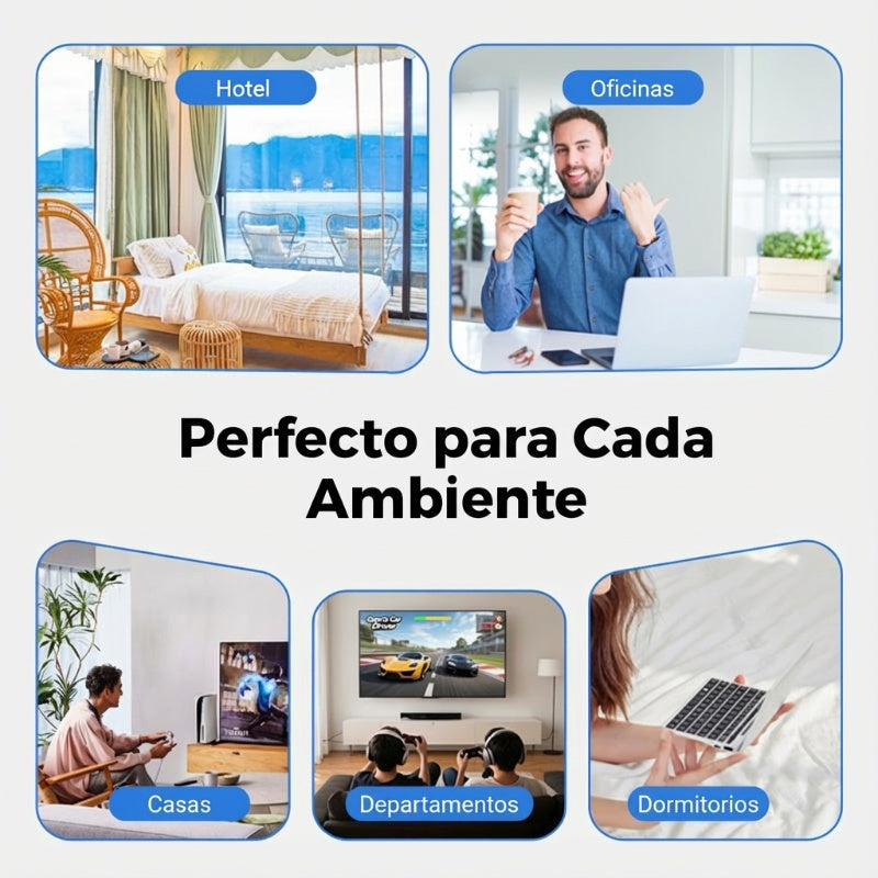 🔥 Amplificador WiFi 2026, 1200Mbps Banda Dual (5GHz/2.4GHz)