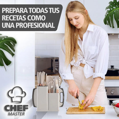 ChefMaster™ - Set de Instrumentos de Cocina de Silicona