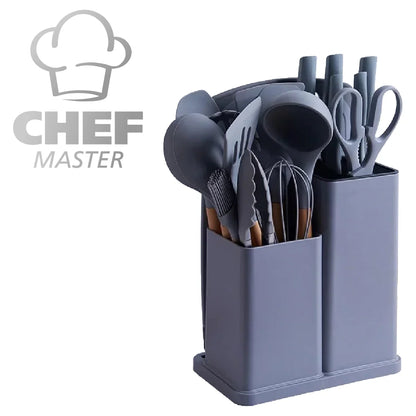 ChefMaster™ - Set de Instrumentos de Cocina de Silicona