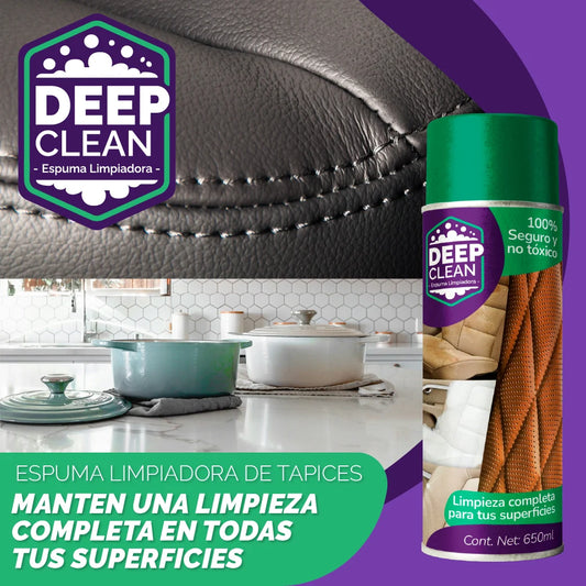 Deep Clean™ - Spray en Espuma para Limpiar Tapices