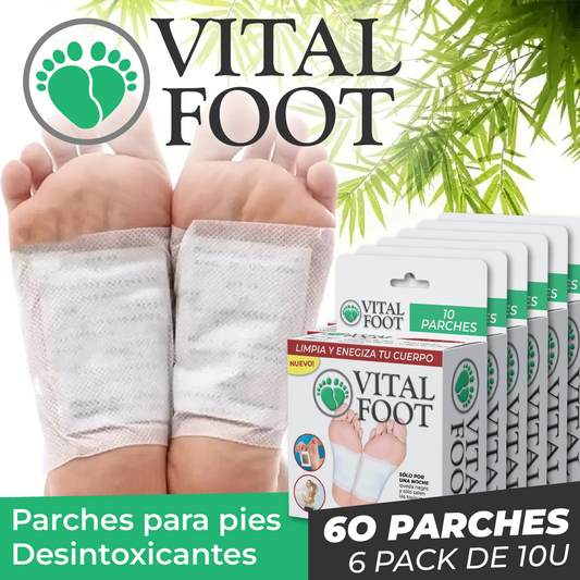 VitalFoot™ - Parches Desintoxicantes Para Pies
